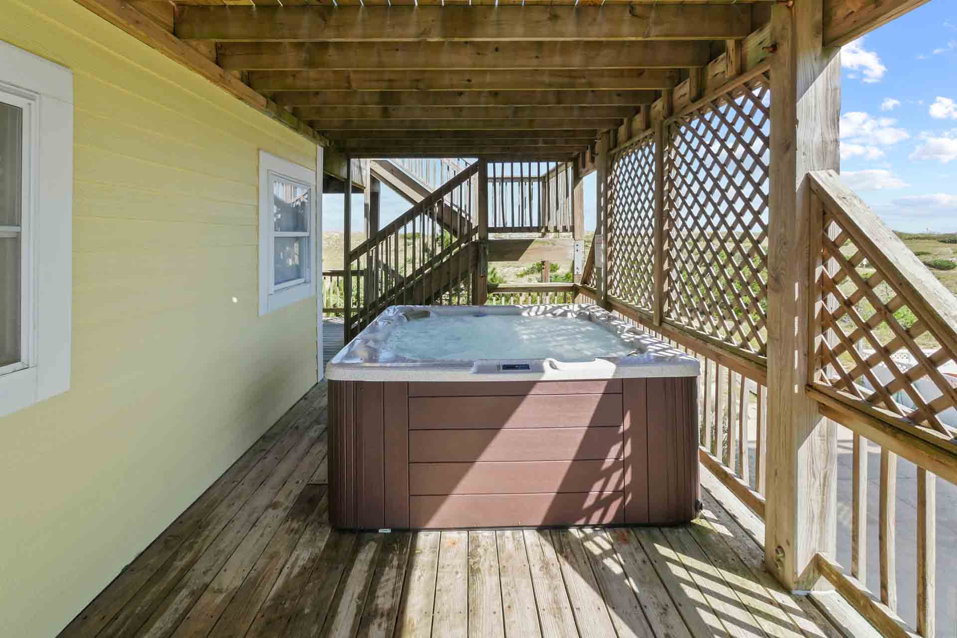 Surf Or Sound Realty 741 Big Kahuna Hot Tub 3359833