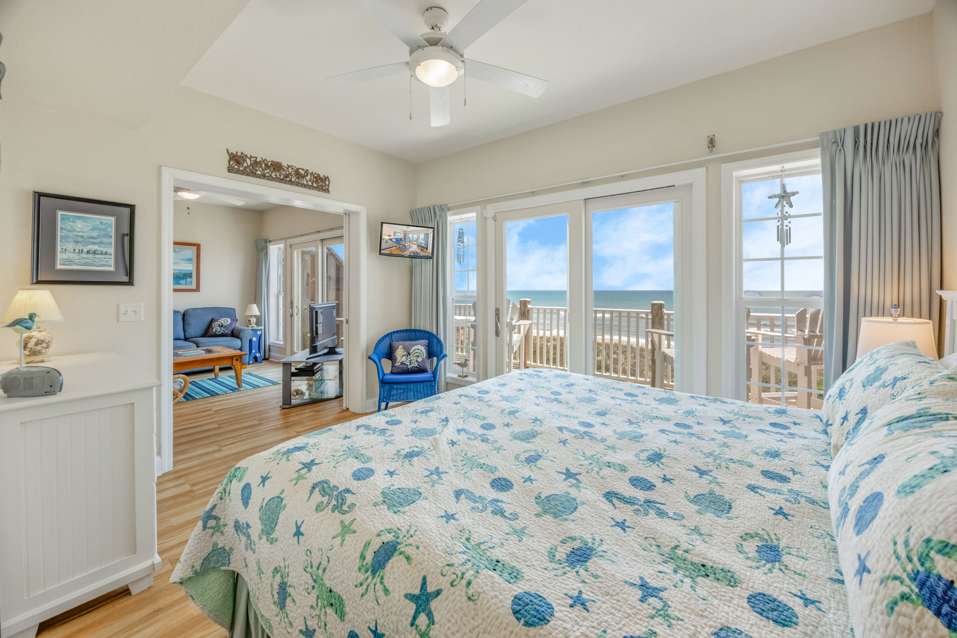 Surf Or Sound Realty 1023 Island Time Bedroom 1 3