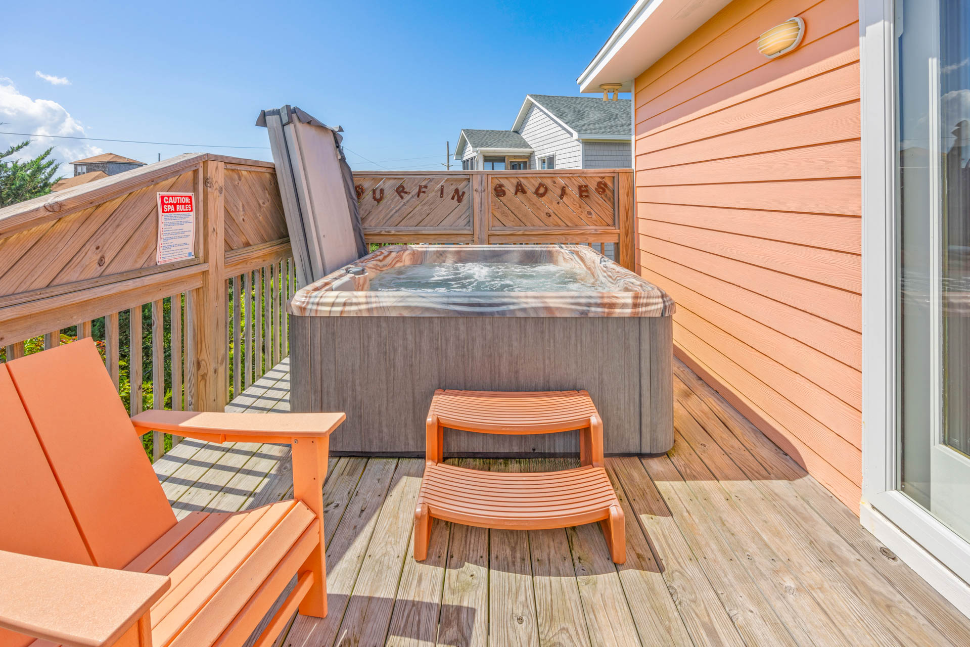 Surf Or Sound Realty 291 Surfin Sadies Deck & Hot Tub 3