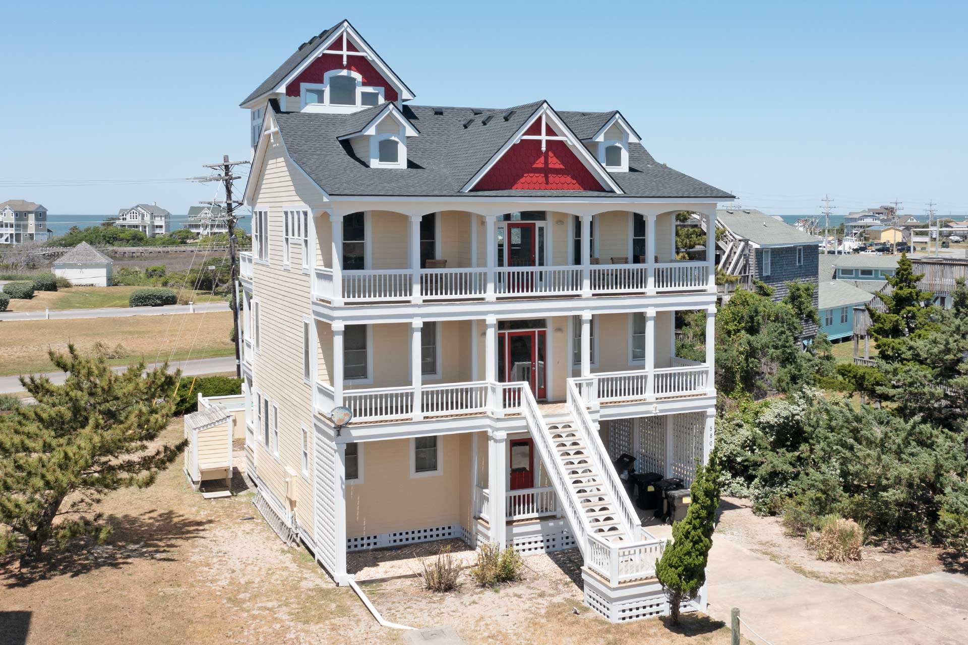 Surf Or Sound Realty 528 Hatteras Seaduction Drone Exterior 1 Main 3360121