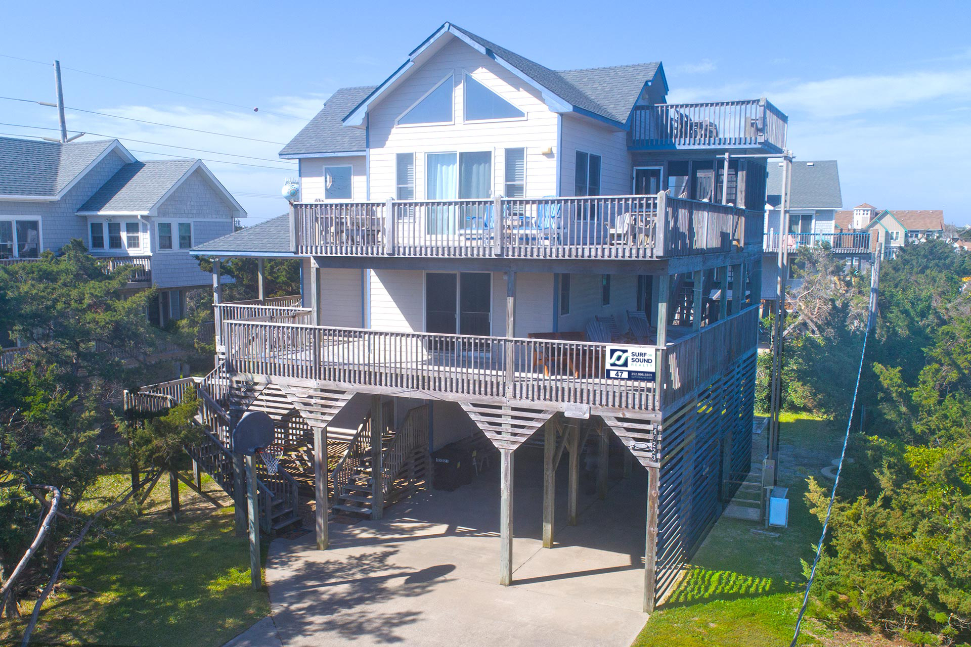 Surf Or Sound Realty Bucks Beach House 47 Exterior Main 3349863