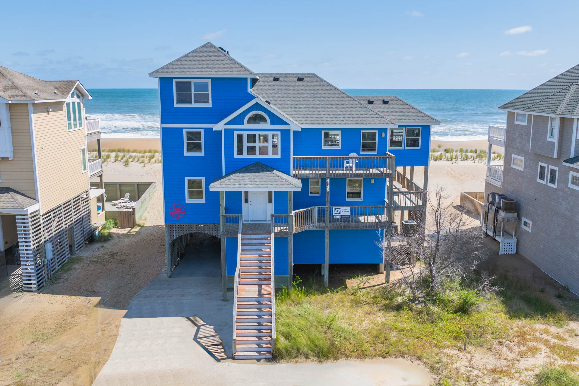 Surf Or Sound Realty 1111 Beachfront Pirates Exterior 1