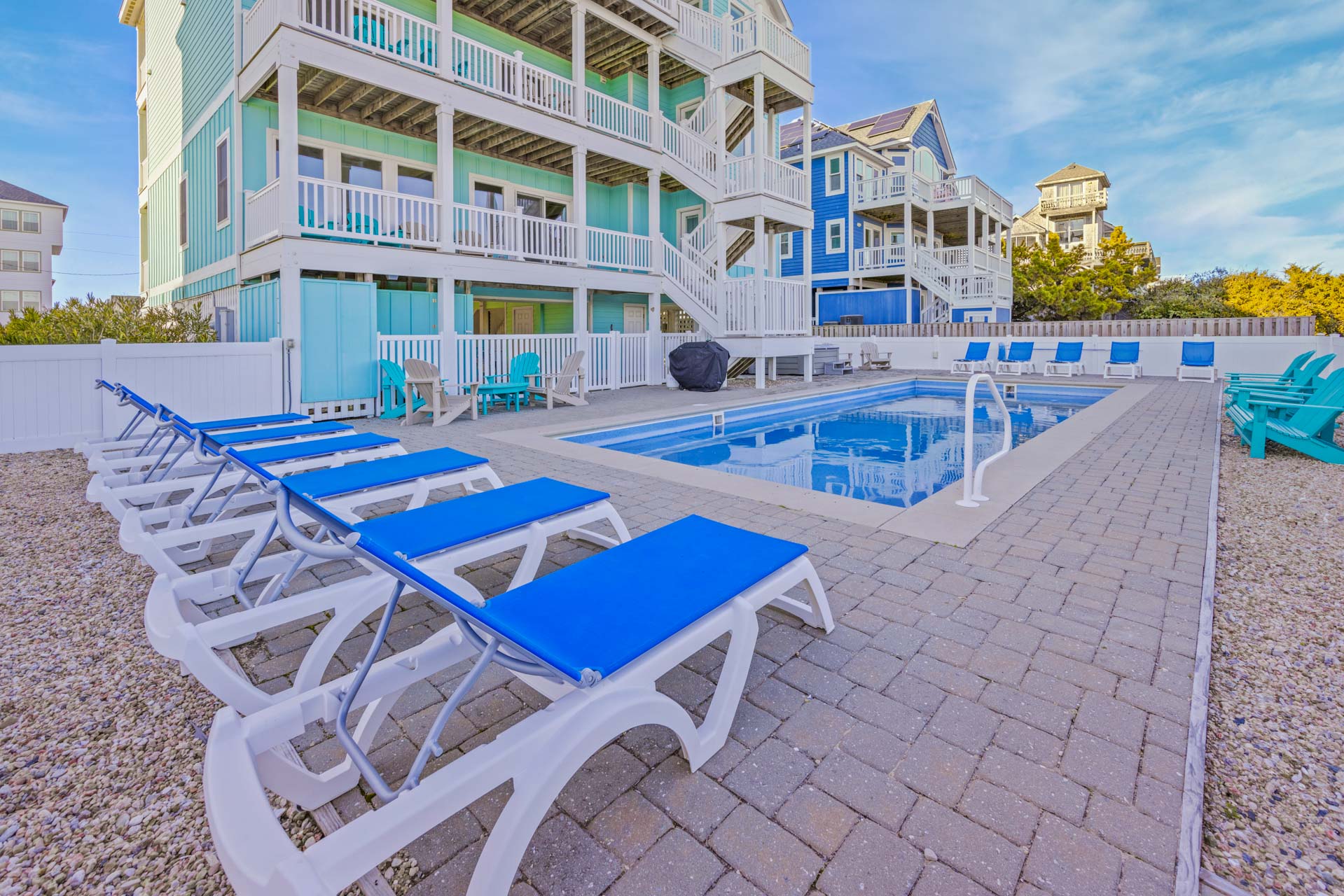 Surf Or Sound Realty 895 Sandy Beach Retreat Pool Area 2