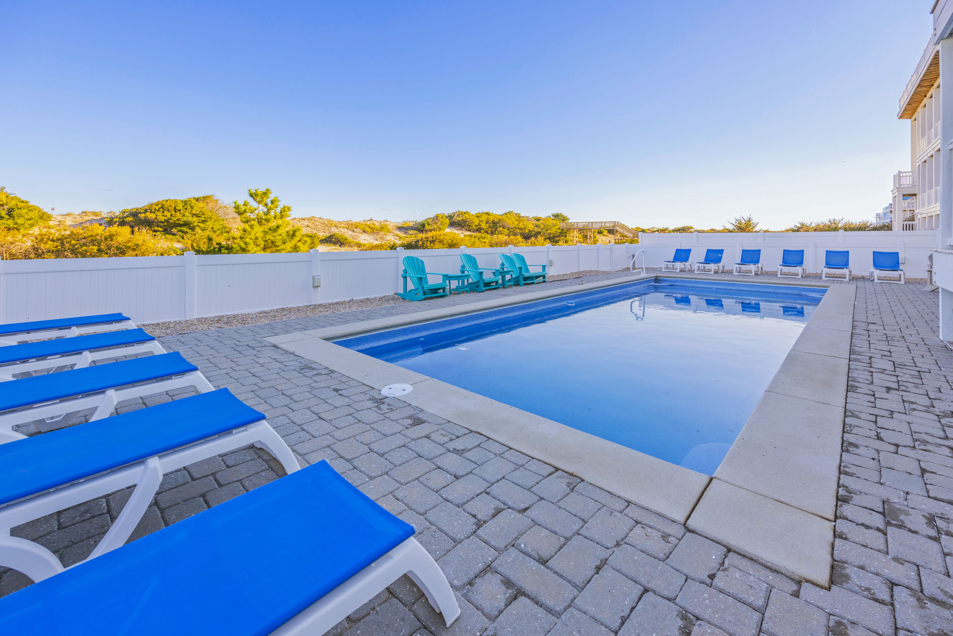 Surf Or Sound Realty 895 Sandy Beach Retreat Pool Area 4