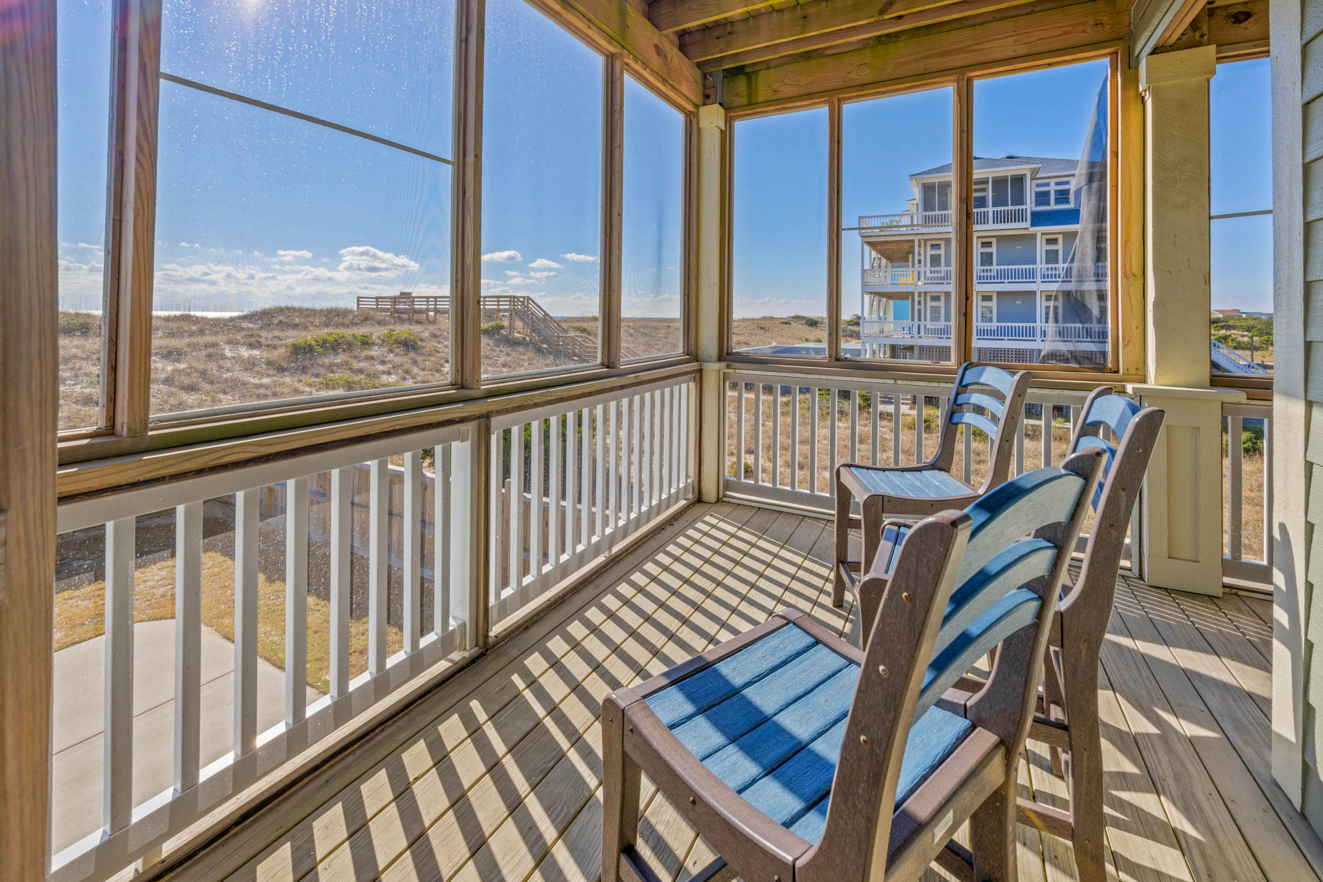 Surf Or Sound Realty 857 Windward Screened Porch