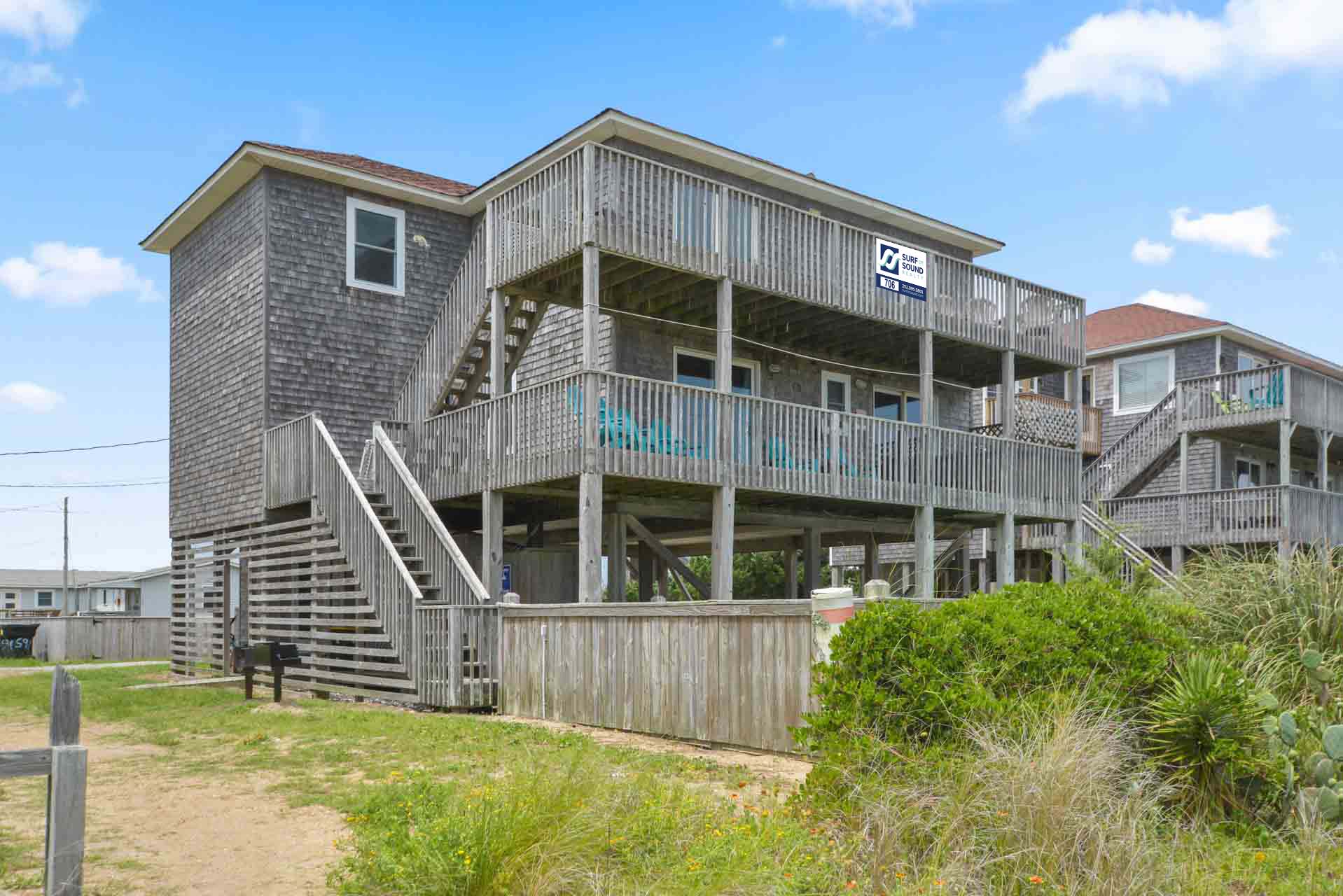 Surf Or Sound Realty 706 Beach Play Exterior