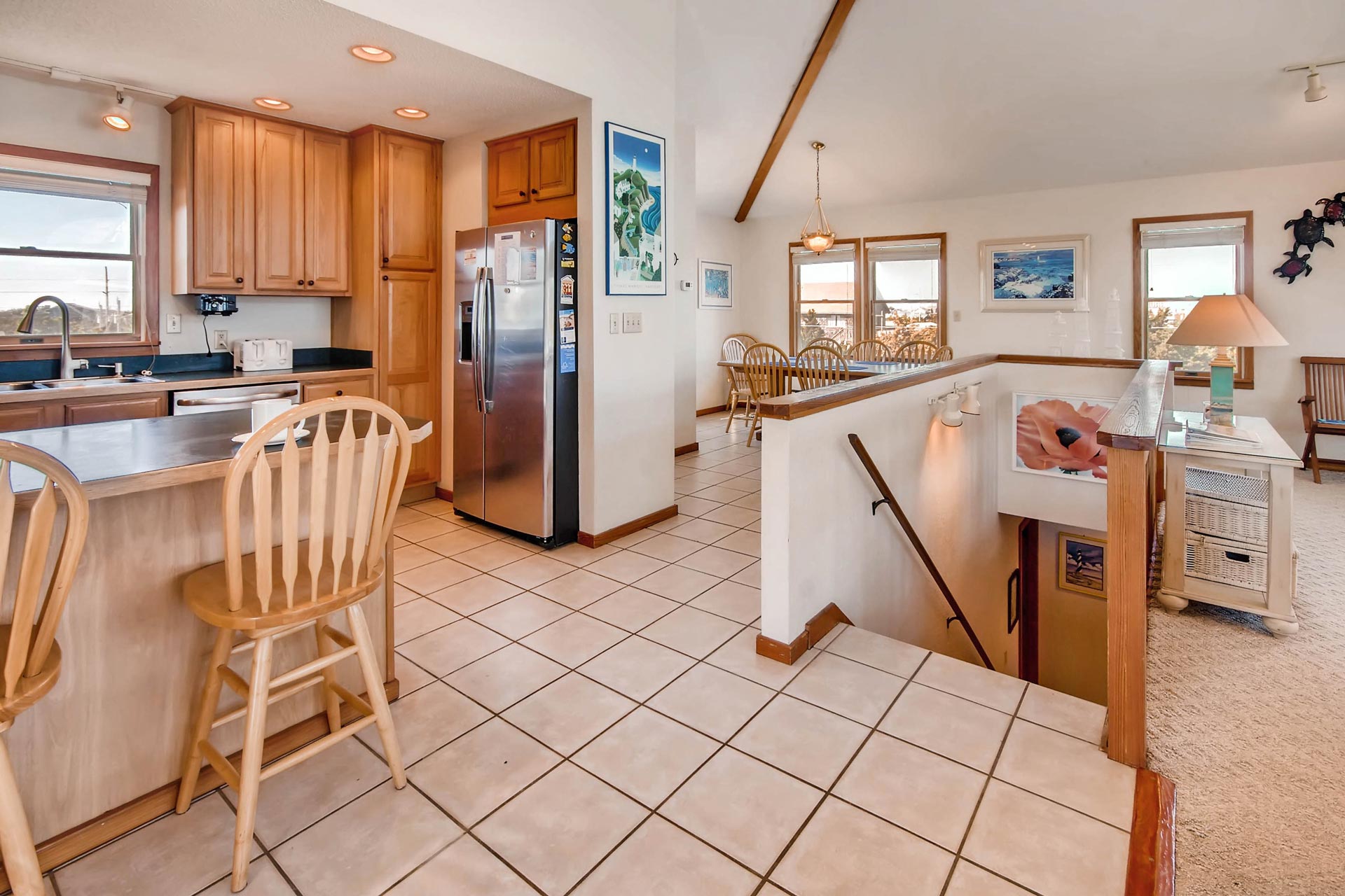 Surf Or Sound Realty Sea N Blue 168 Kitchen 3341022