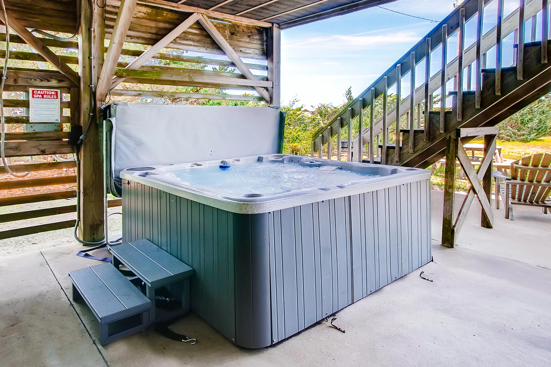 Surf Or Sound Realty Whits End 565 Hot Tub 3342837