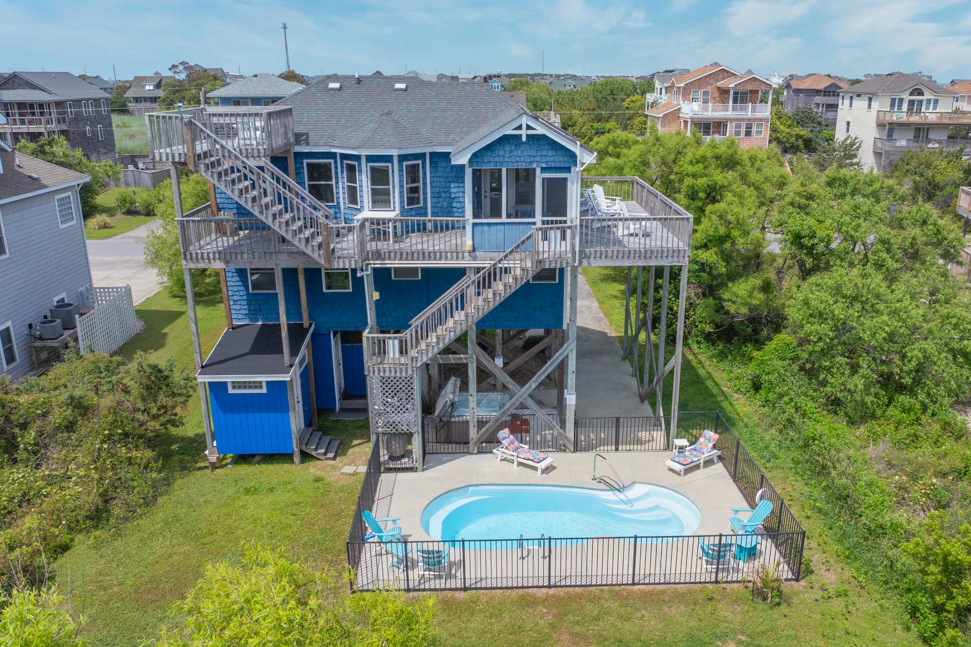 Surf Or Sound Realty 869 Salty Dog Beach House Exterior 5