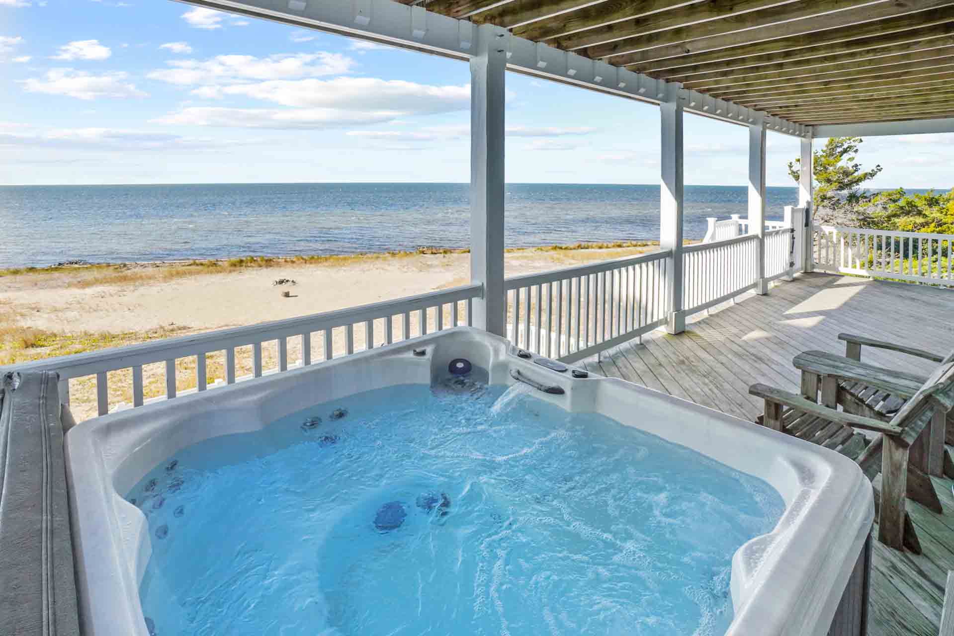 Surf Or Sound Realty 995 Twin Tip Hot Tub Back Left Corner View 3360874