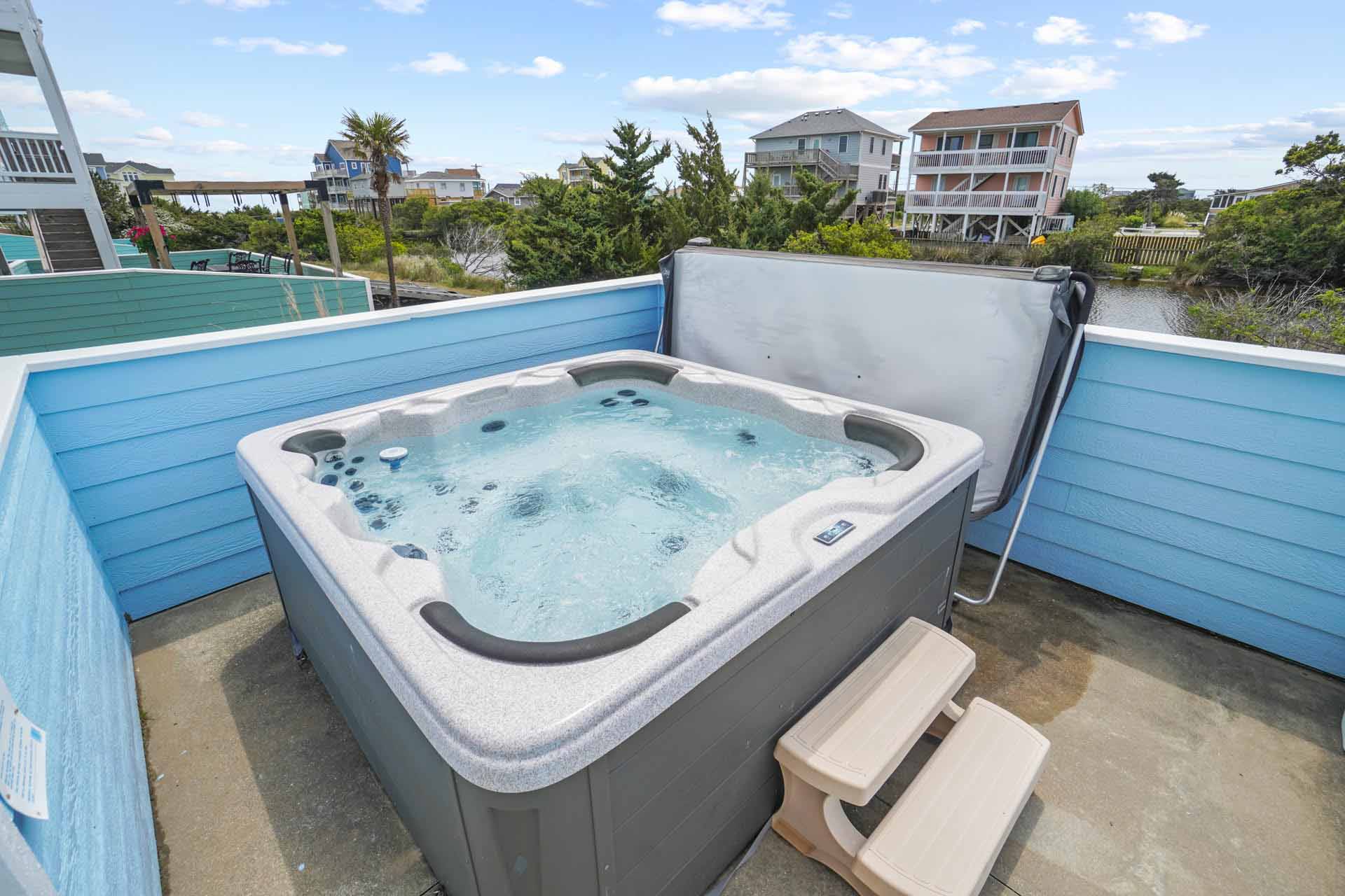 Surf Or Sound Realty 499 Jamaican Happy Hot Tub 3363792