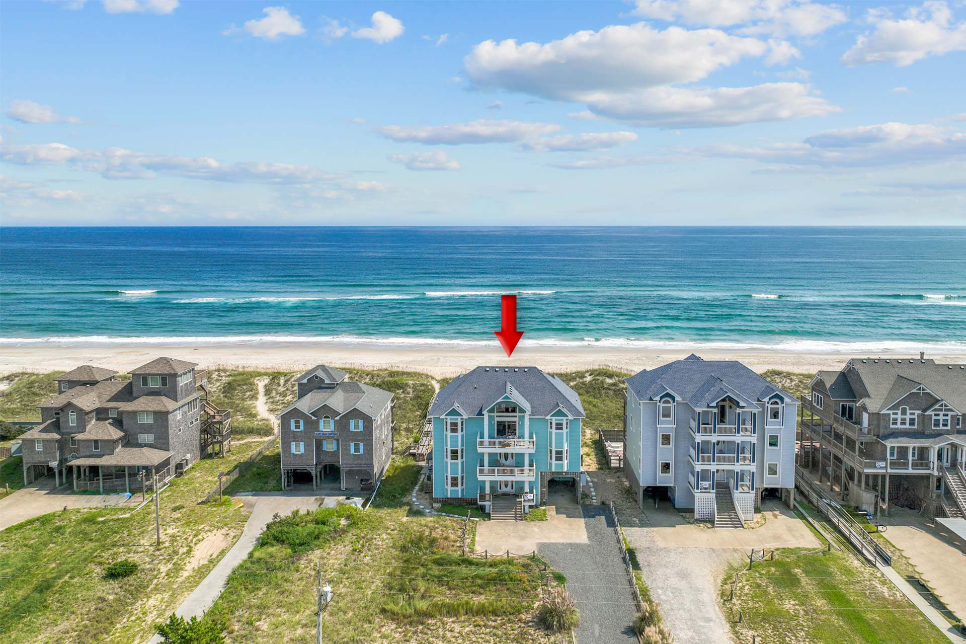 Surf Or Sound Realty 1145 Walkin On Sunshine Hatteras Exterior 7 Arrow 3377128