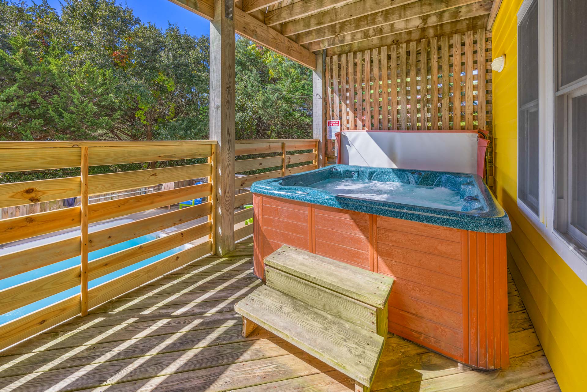 Surf Or Sound Realty 424 A Dream Come True Hot Tub