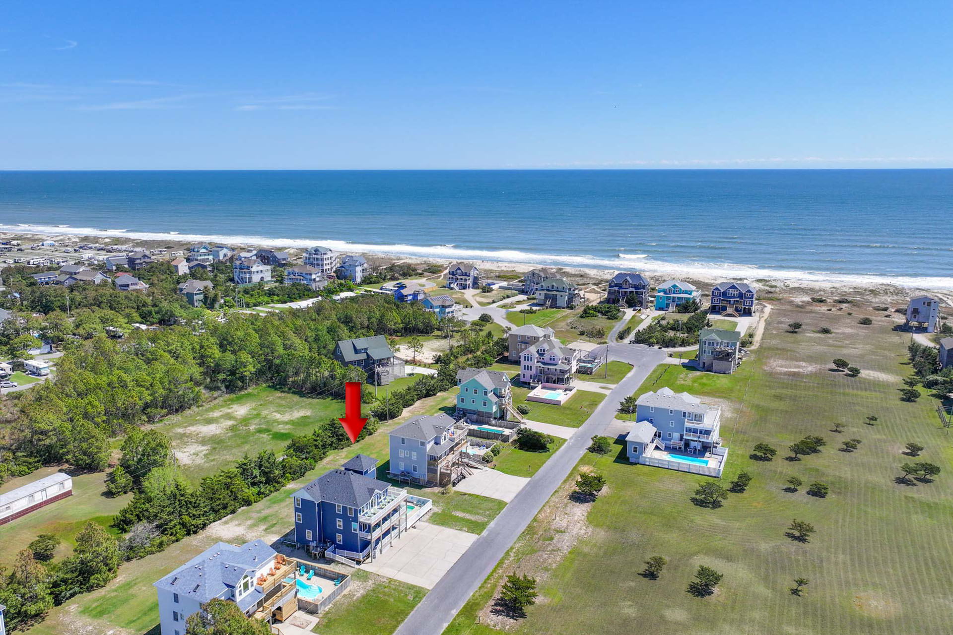 Surf Or Sound Realty 427 Just Beachy Exterior 8 Arrow