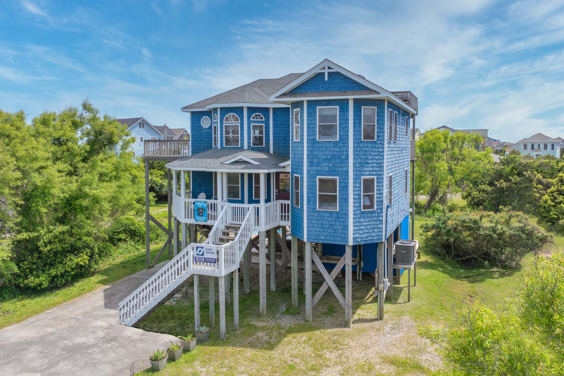 Surf Or Sound Realty 869 Salty Dog Beach House Exterior 1