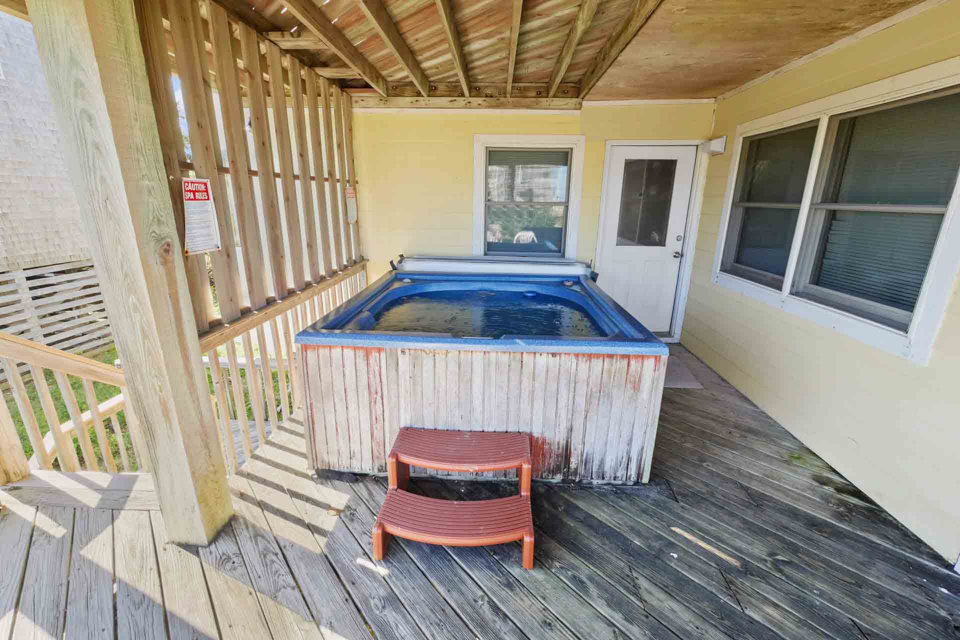 Surf Or Sound Realty 827 Barefootn Hot Tub 3361583