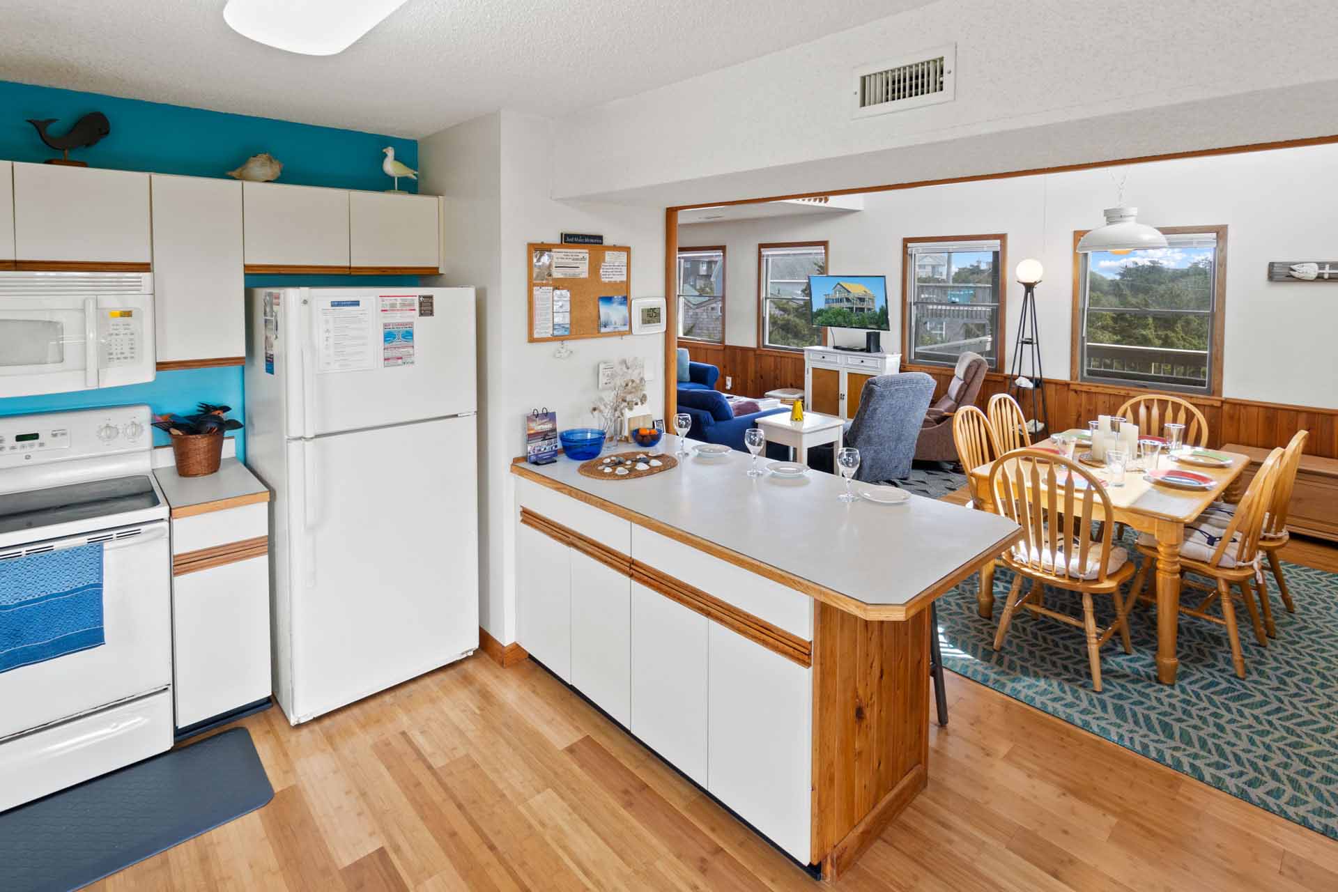 Surf Or Sound Realty 194 Askin Cottage Kitchen 2 3362843