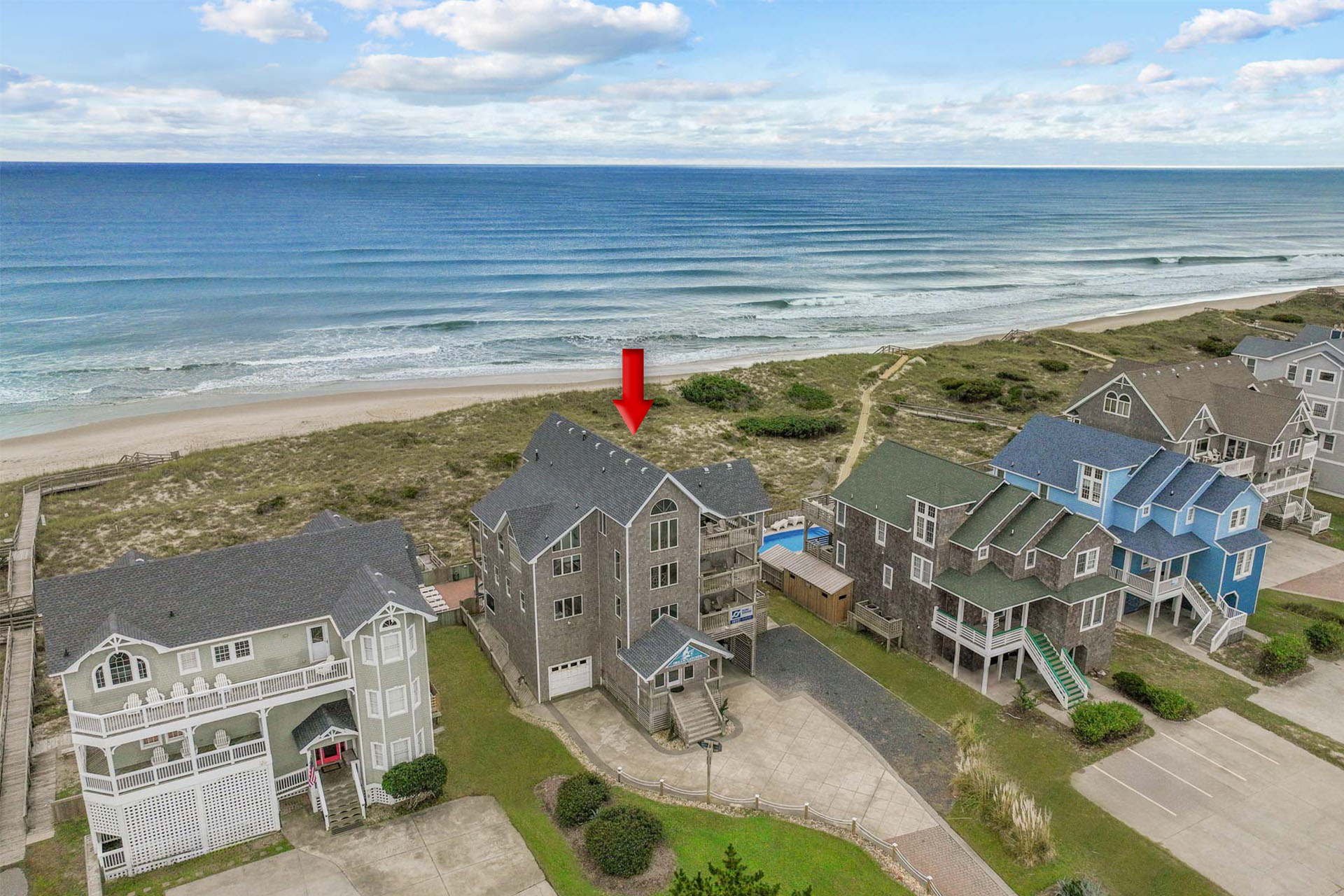 Surf Or Sound Realty 1164 Dream Catcher By The Sea Exterior 11 Arrow