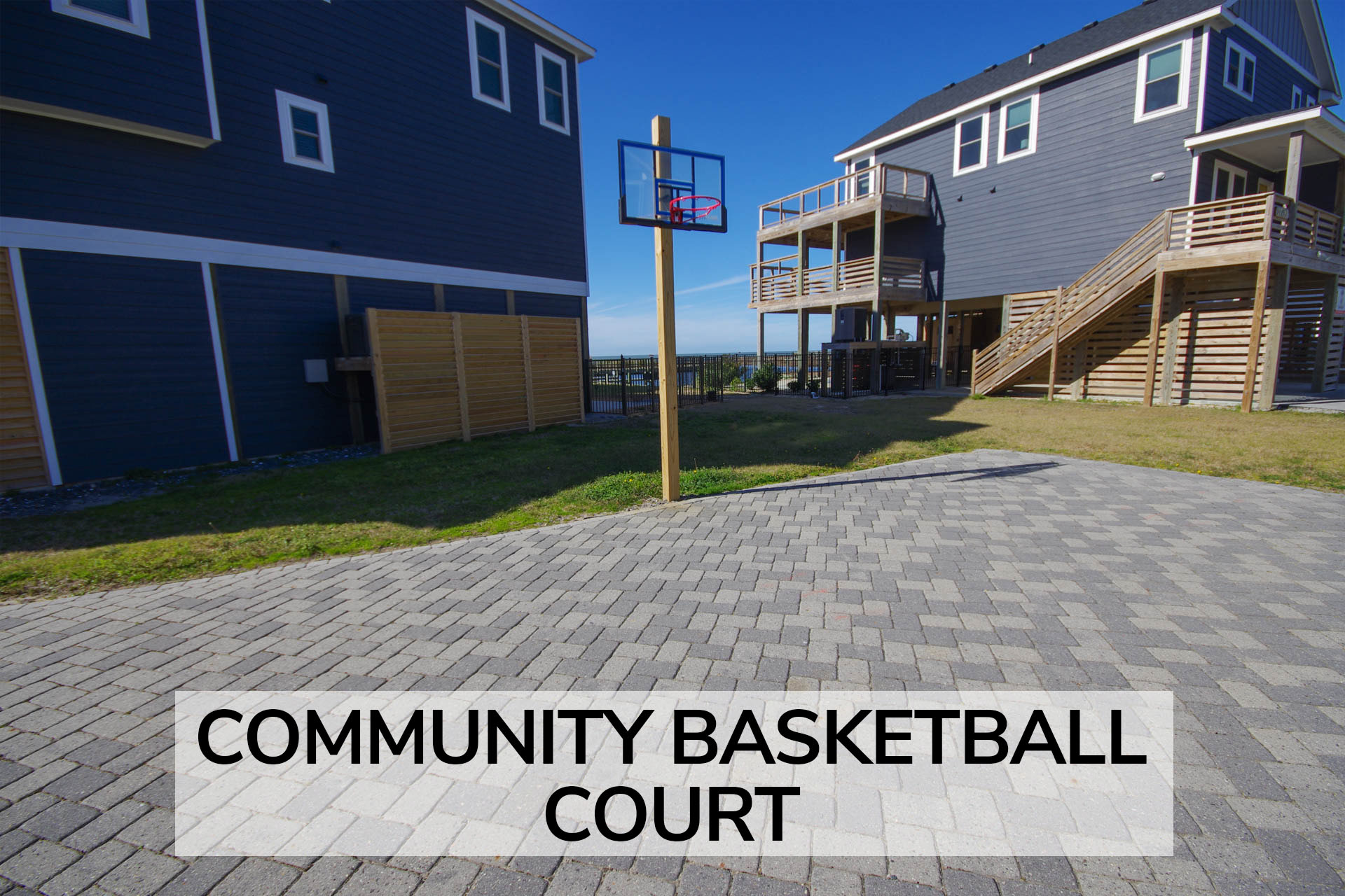 Surf Or Sound Realty Harbormaster Community Photos Basketball Court 1