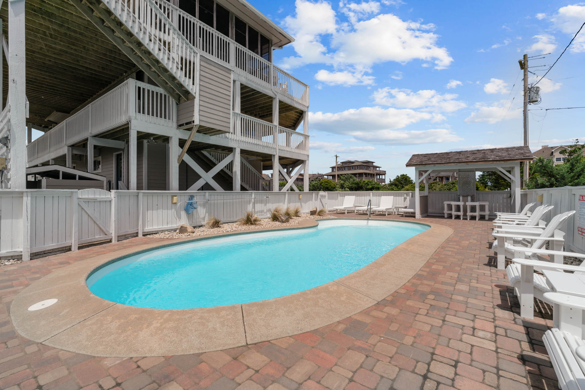 Surf Or Sound Realty 638 The Hatteras House Pool Area 4 3375462