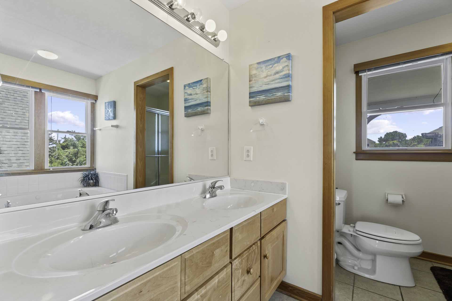 Surf Or Sound Realty 1030 Salty Paws Master Bathroom 1 Angle 2 3365512