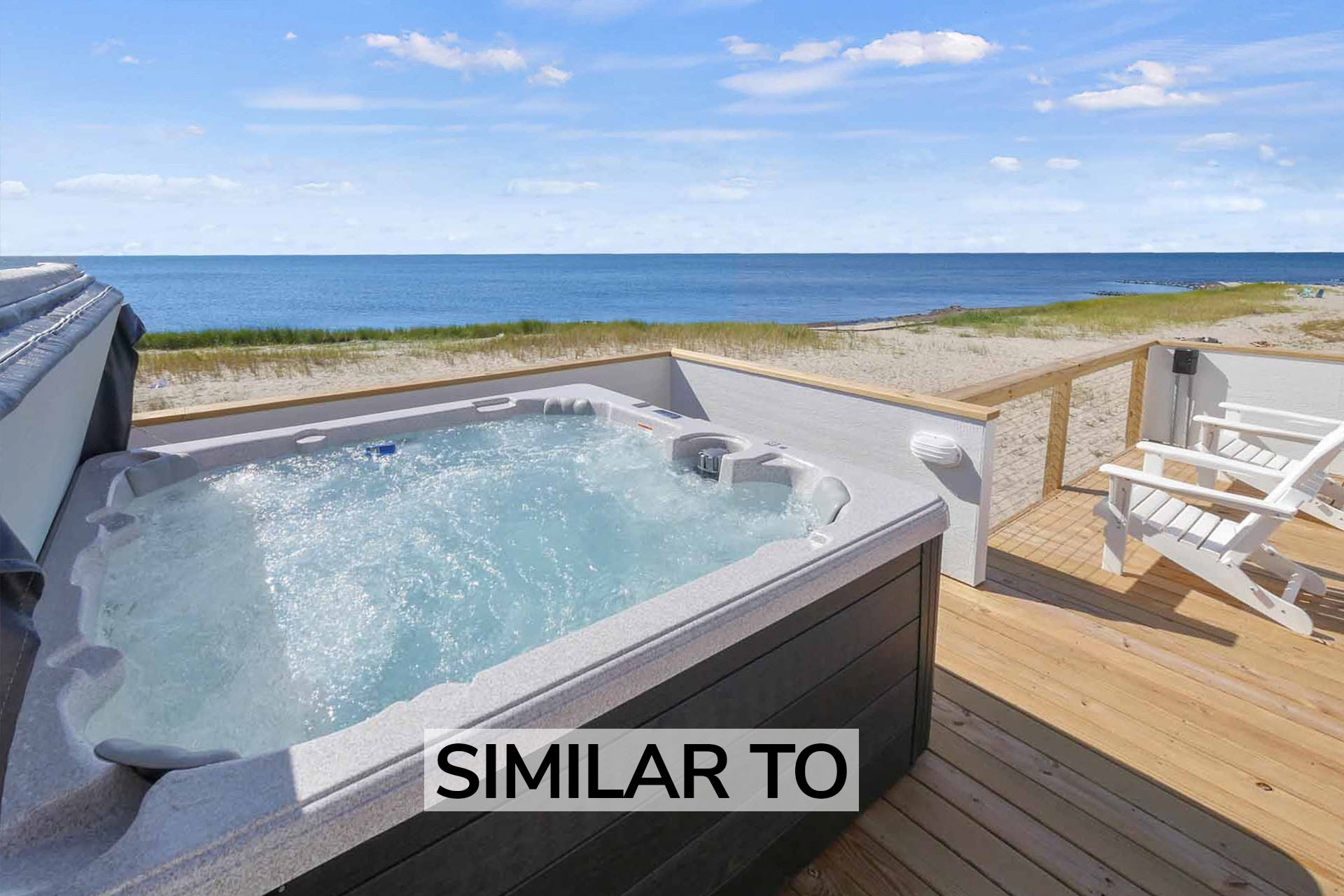 Surf Or Sound Realty 1204 Similar To Hot Tub 2 Label