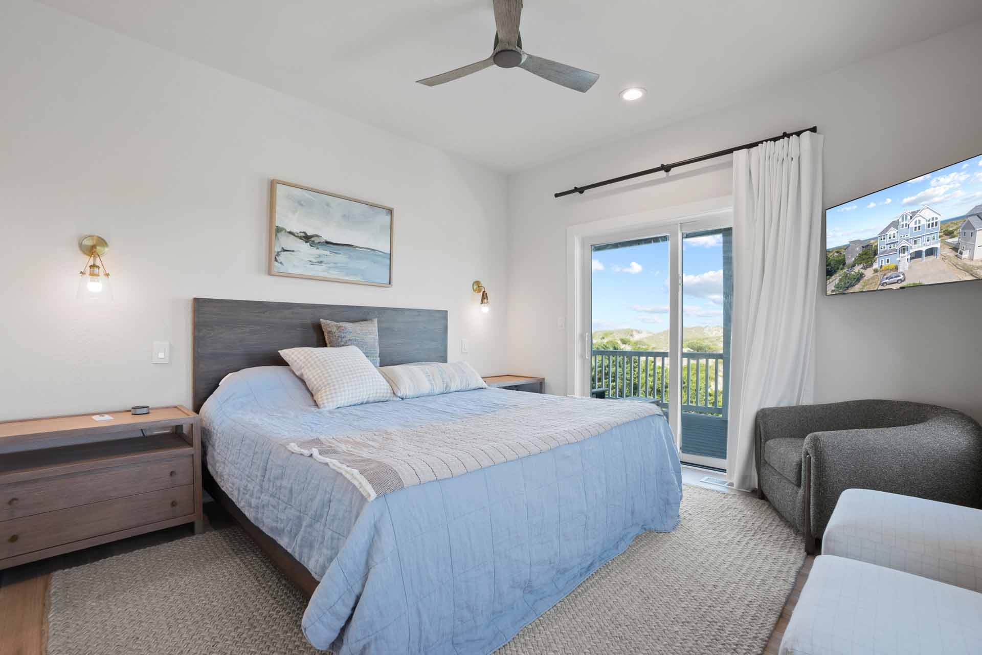 Surf Or Sound Realty 652 Castlemere First Floor King Bedroom Left 3364698