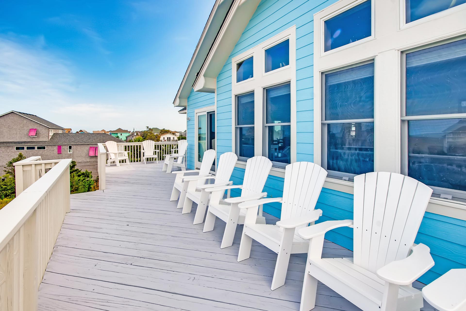 Surf Or Sound Realty Blue Waves 201 Deck 2 3351601