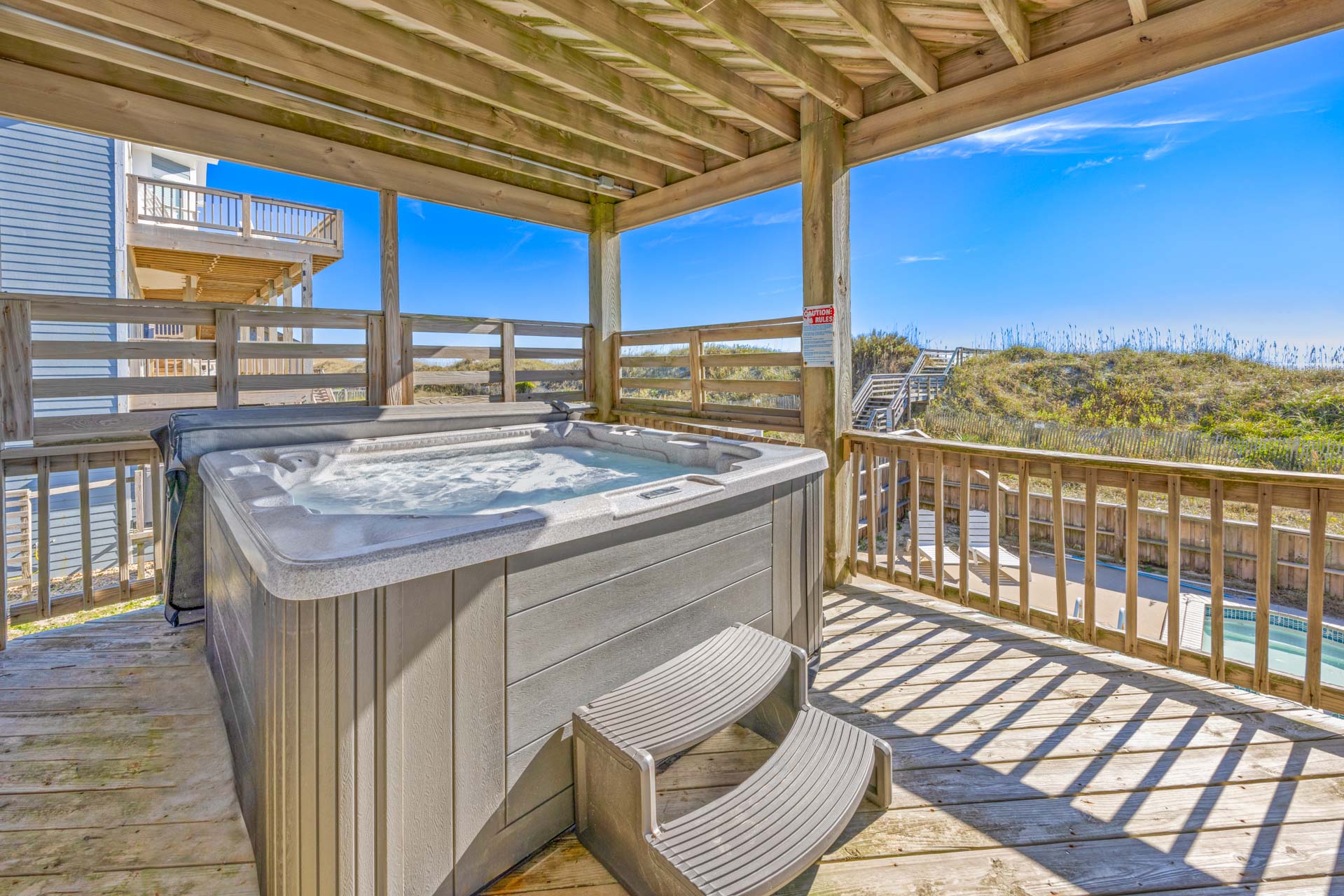 Surf Or Sound Realty 835 Bikini Bottoms Hot Tub