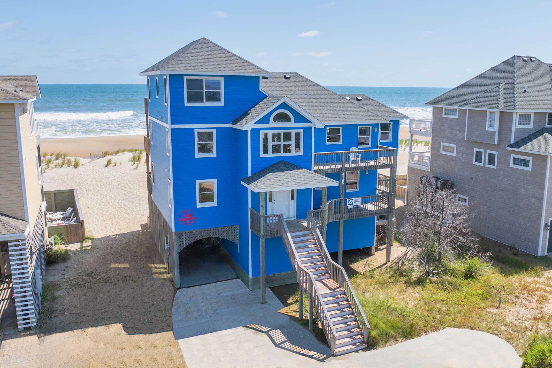 Surf Or Sound Realty 1111 Beachfront Pirates Exterior 2