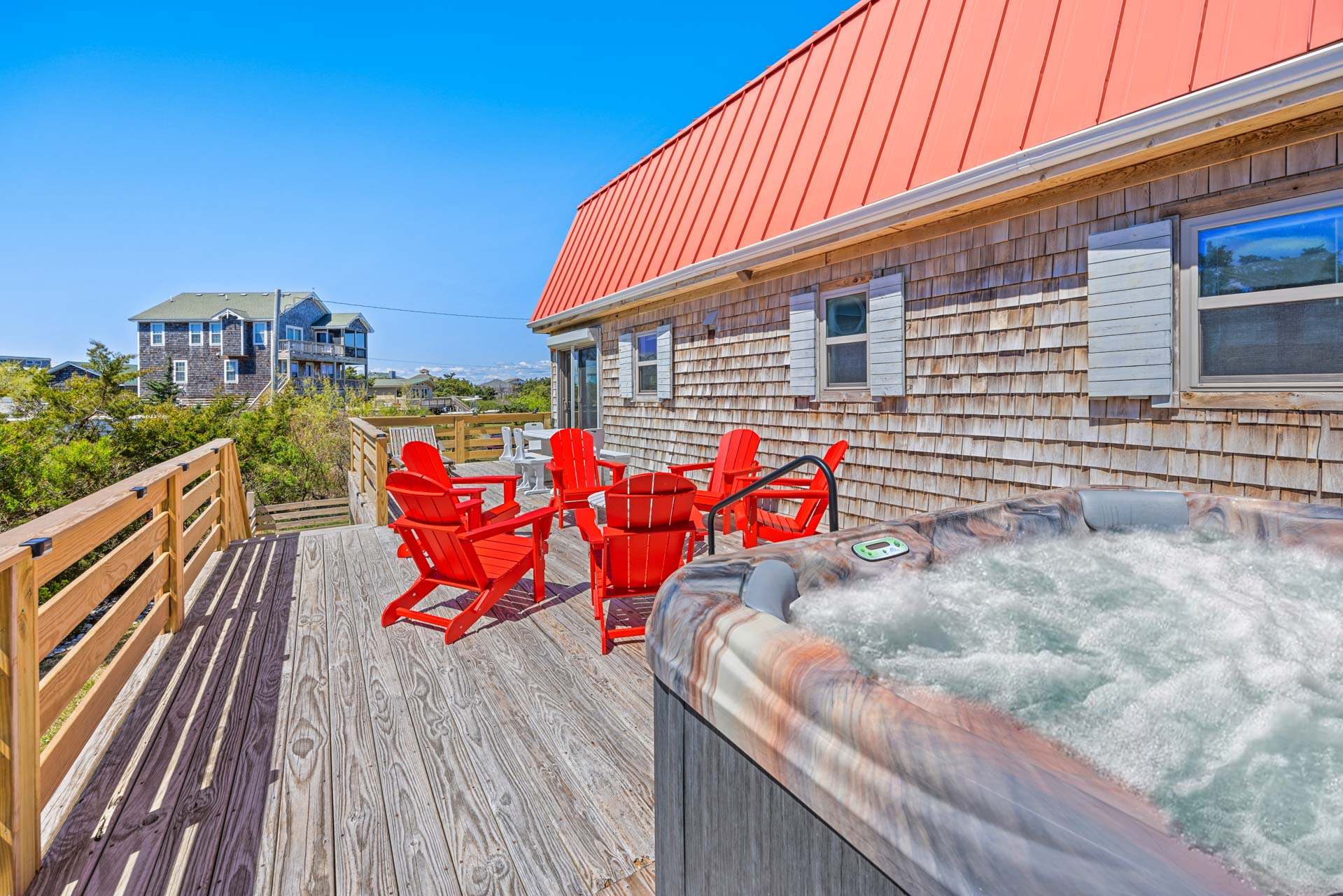 Surf Or Sound Realty 1190 Beach Day Retreat Deck 1