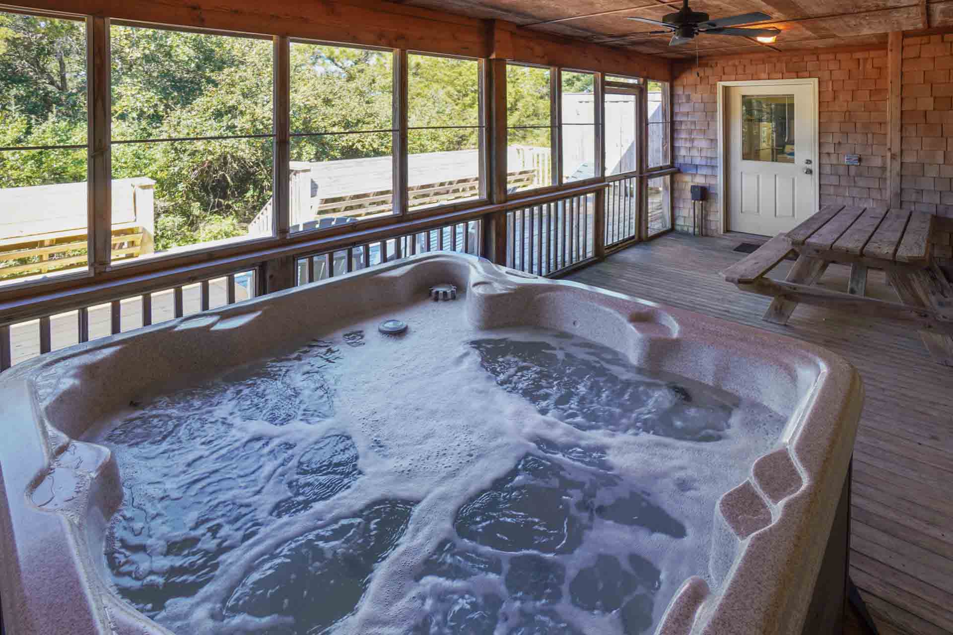 Surf Or Sound Realty 171 Boreas Hot Tub 3362438