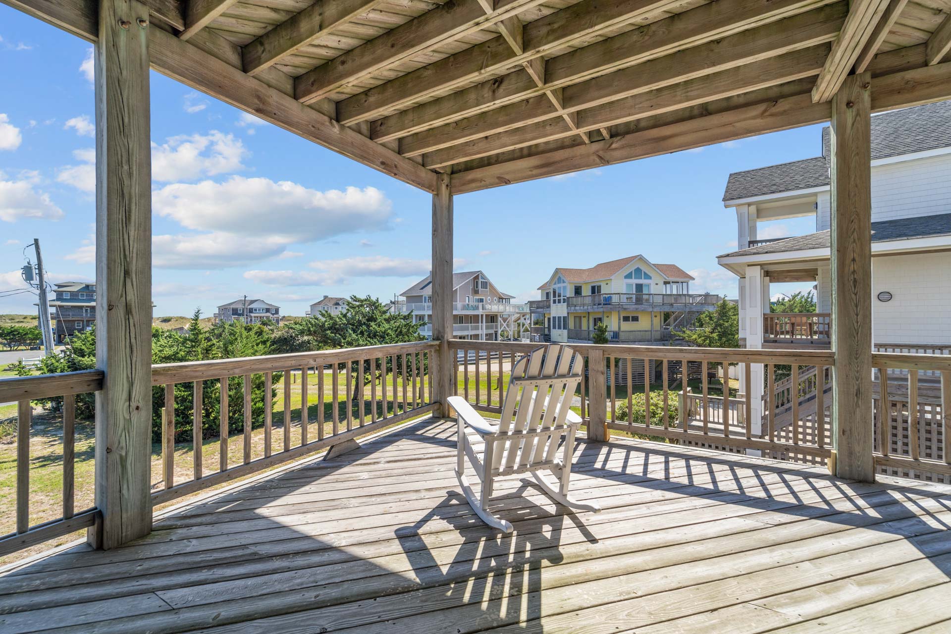 Surf Or Sound Realty 1153 Windows Over Waves Middle Deck 1