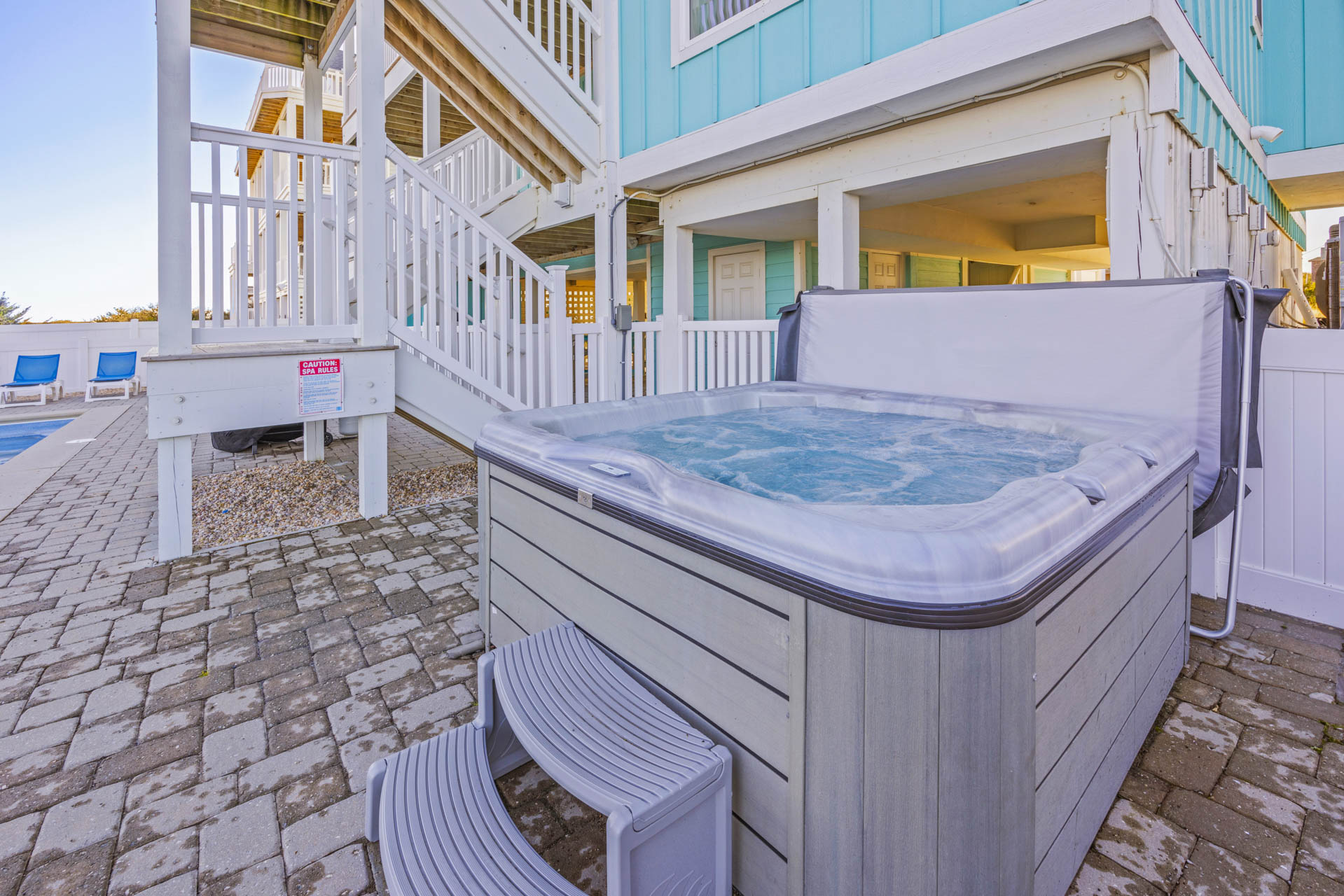 Surf Or Sound Realty 895 Sandy Beach Retreat Hot Tub 2