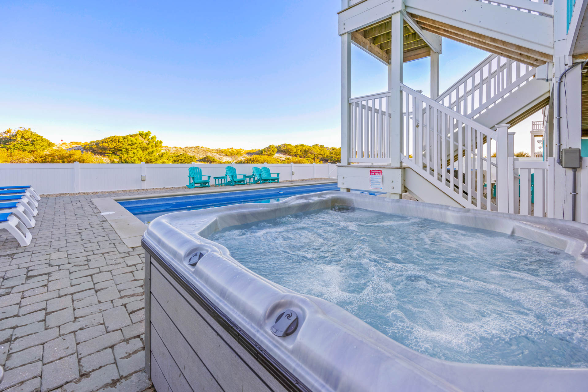 Surf Or Sound Realty 895 Sandy Beach Retreat Hot Tub 1