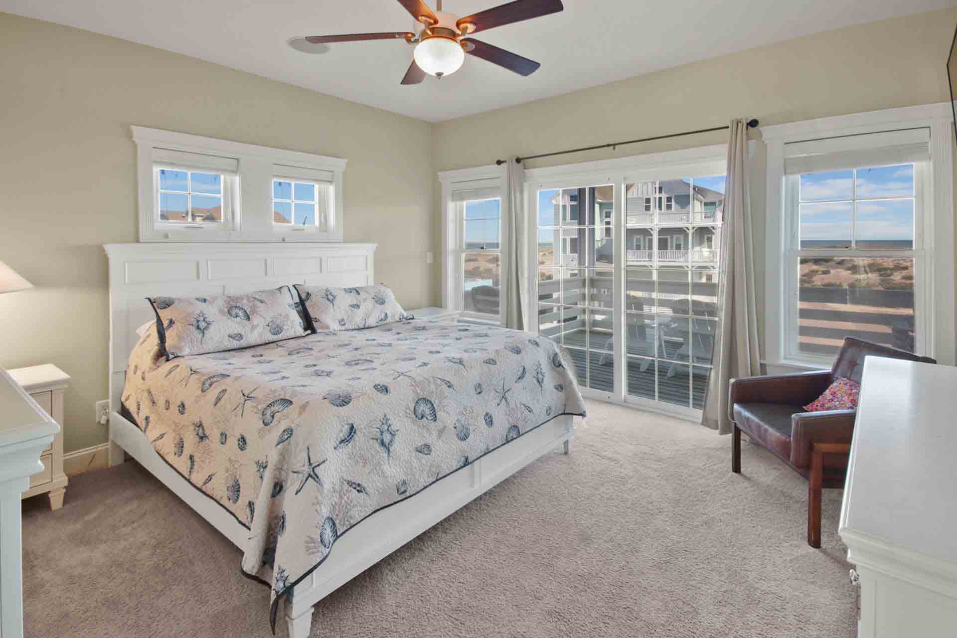 Surf Or Sound Realty 553 Splash Mansion King Bedroom Ocean Side Top Floor 3361046