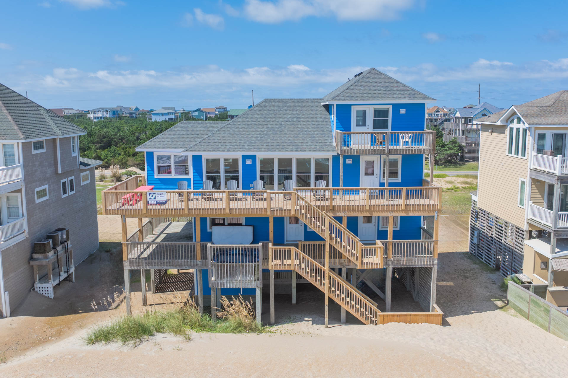 Surf Or Sound Realty 1111 Beachfront Pirates Exterior 4