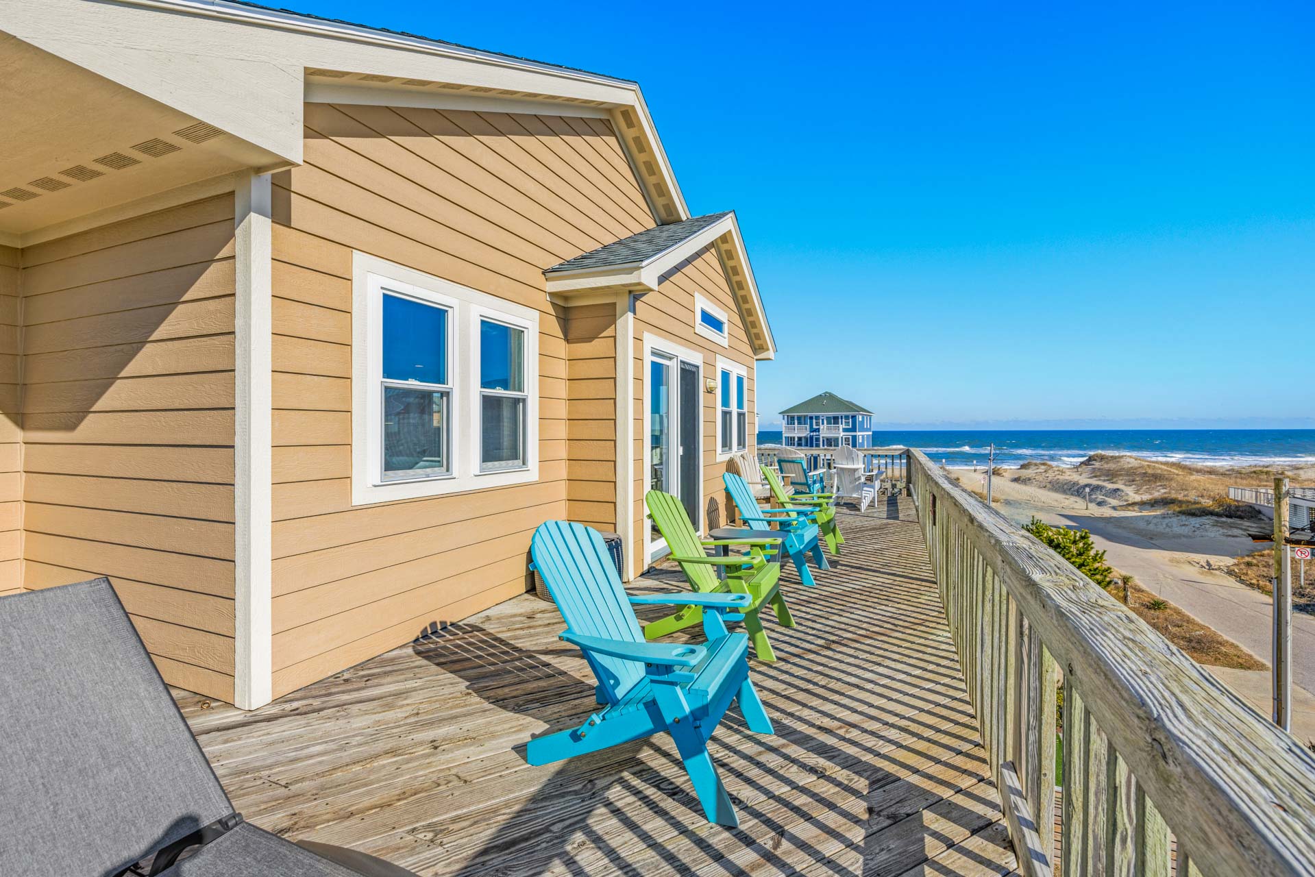 Surf Or Sound Realty 1223 Sunsets In Rodanthe Deck 2