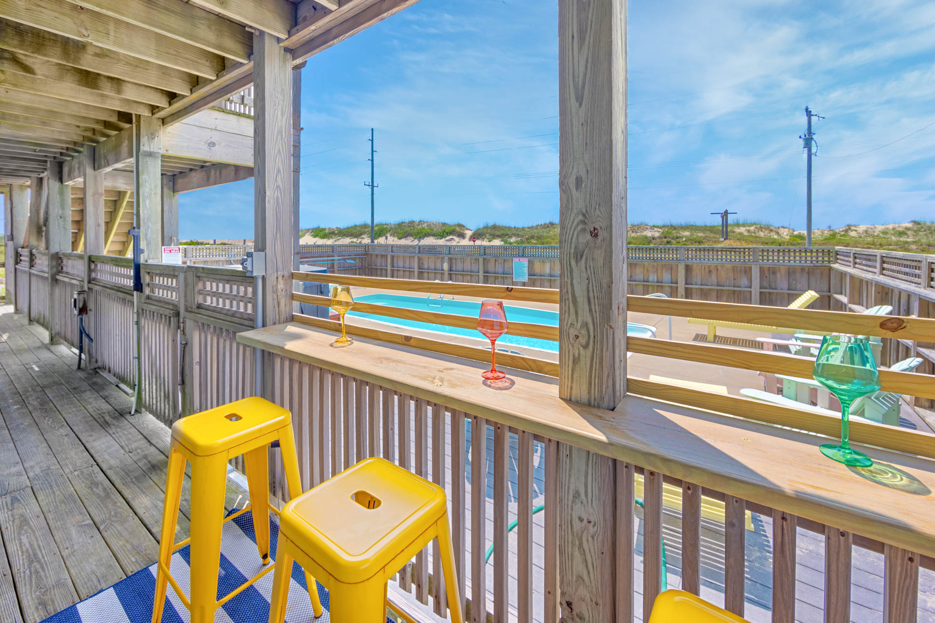 Surf Or Sound Realty 921 Oceanview Hatteras Pool Deck Seating 2 3375148