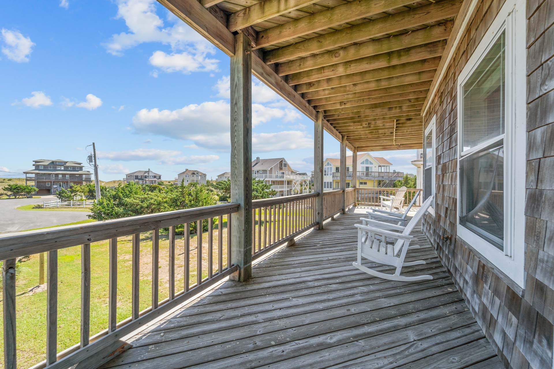 Surf Or Sound Realty 1153 Windows Over Waves Middle Deck 3