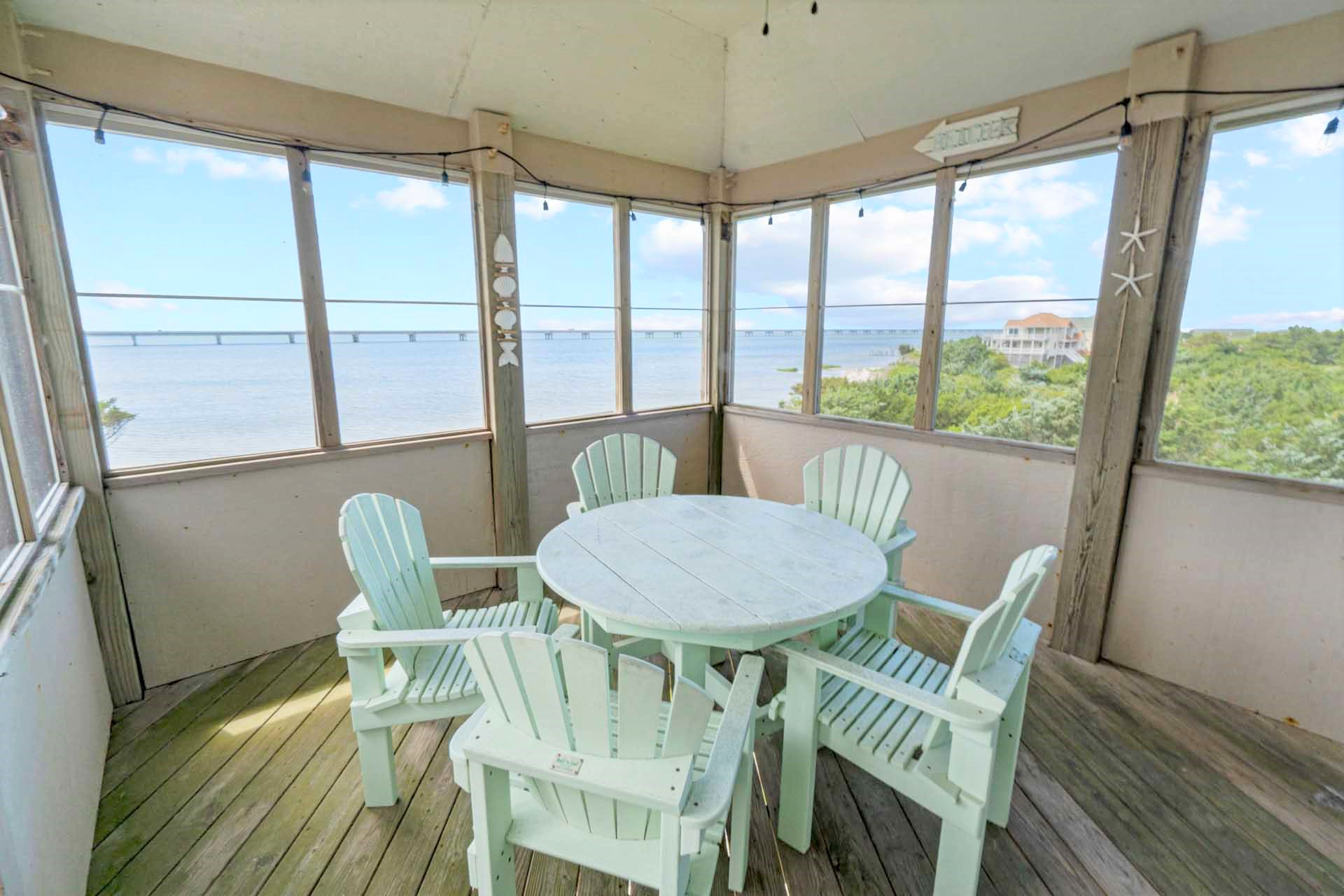 Surf Or Sound Realty 566 La Familia Screened Porch 3367114