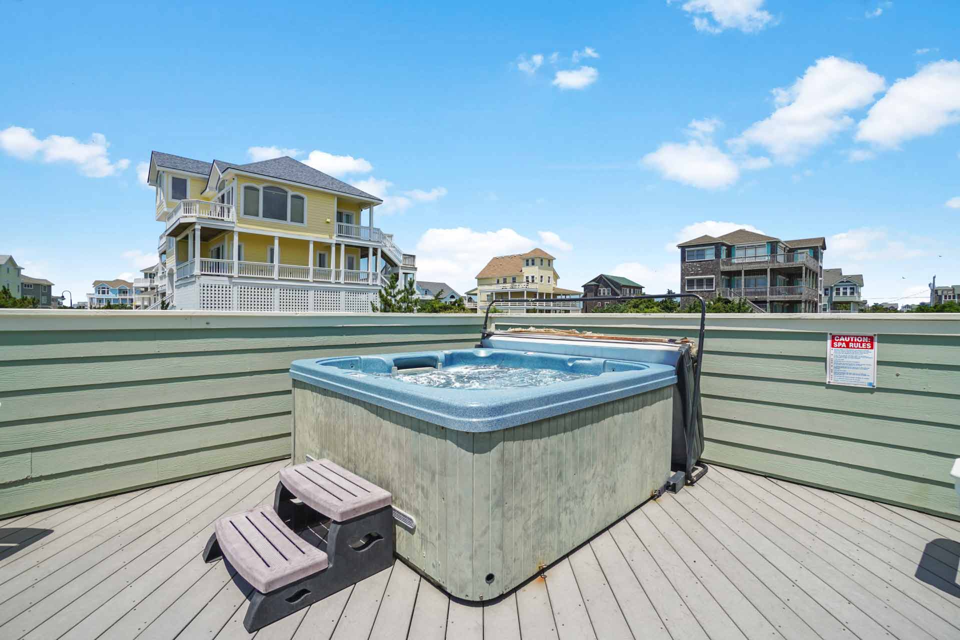 Surf Or Sound Realty 968 A Little Bit Of Heaven Hot Tub 3357978