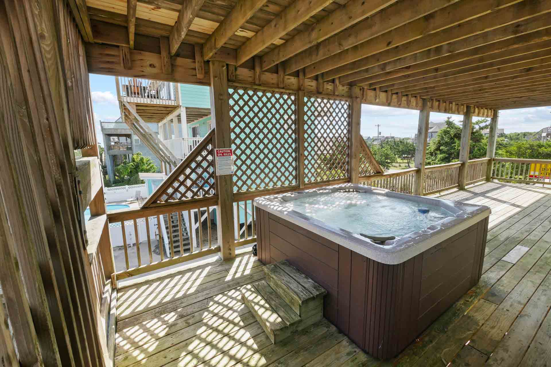 Surf Or Sound Realty 741 Big Kahuna Hot Tub 1 3359832