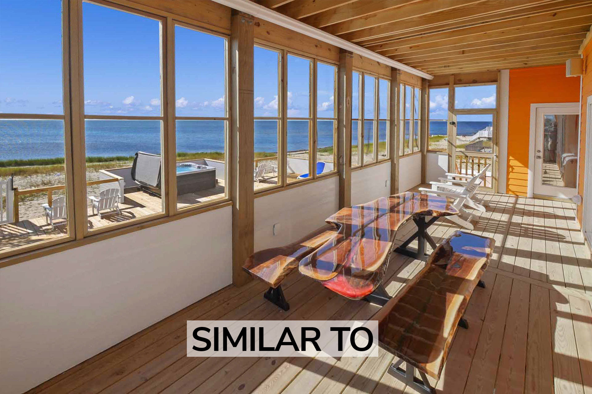 Surf Or Sound Realty 1204 Similar To Deck 5 Label