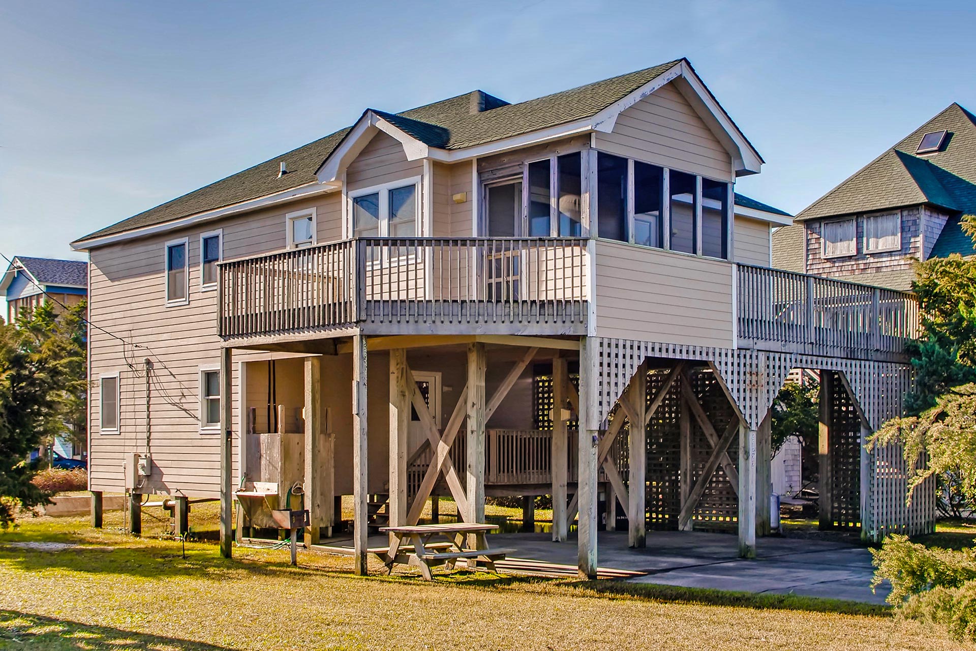 Surf Or Sound Realty The Beach House In Waves 875 Exterior Main 3340190