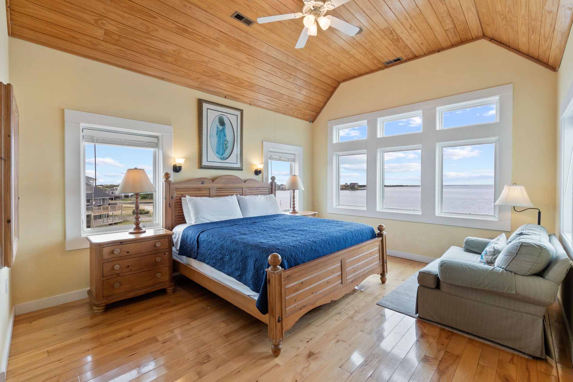 Surf Or Sound Realty 796 Sail On Second Floor King Master Bedroom 3363777