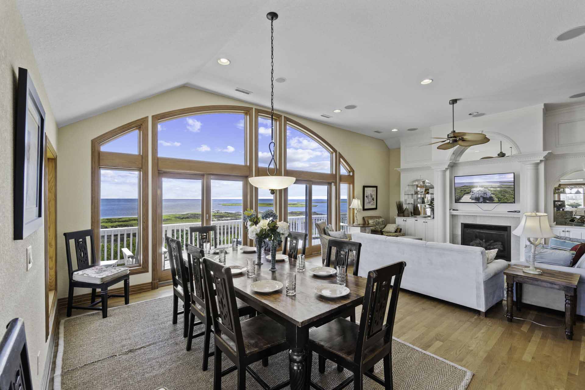 Surf Or Sound Realty 1029 Sunset Serenade Dining Area 3 3365377