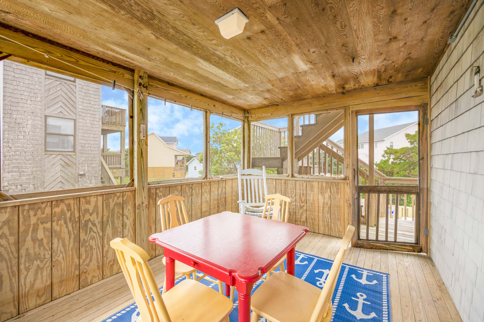 Surf Or Sound Realty 1148 Sandy Keeks Screened Porch