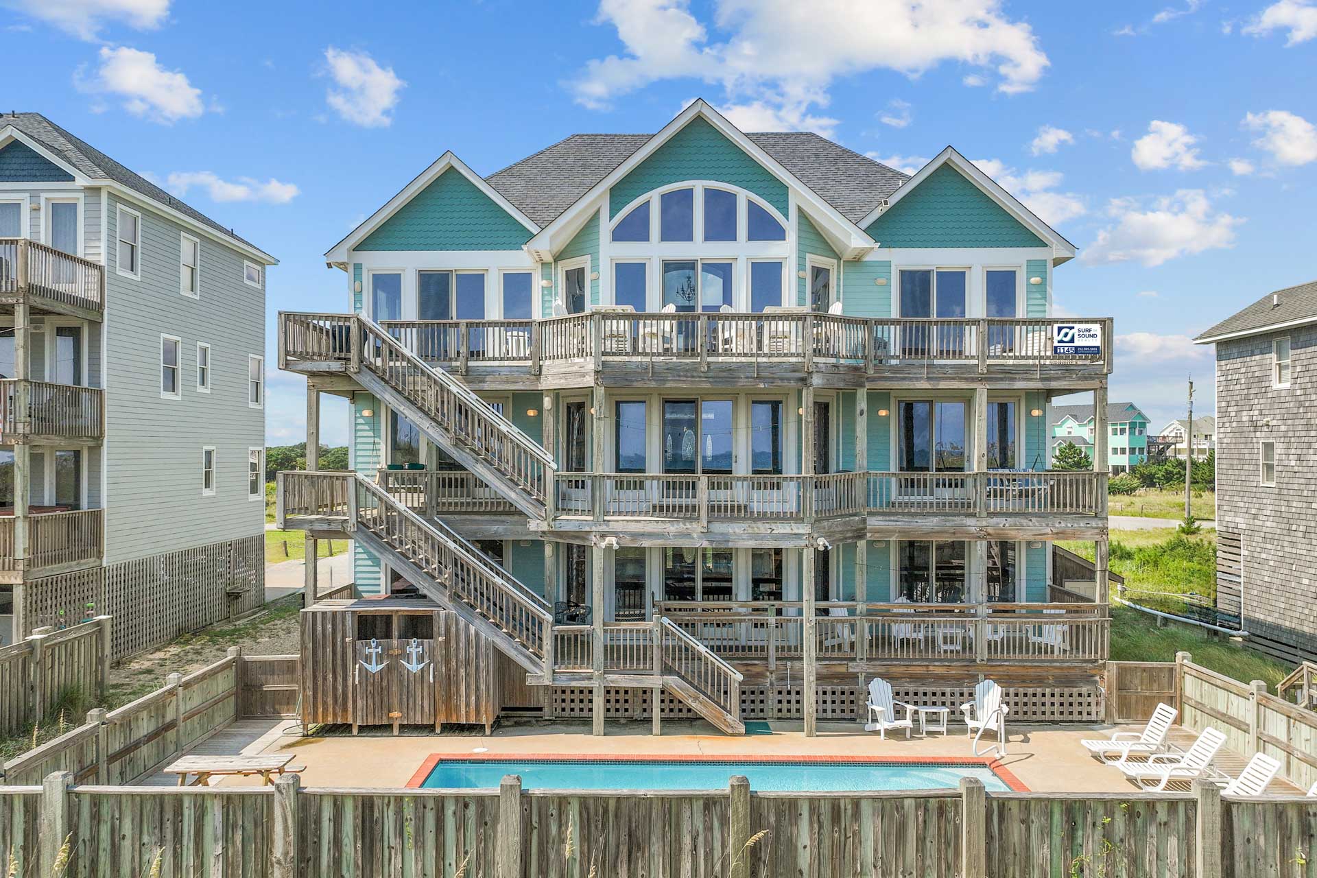 Surf Or Sound Realty 1145 Walkin On Sunshine Hatteras Exterior 3 Main 3377125