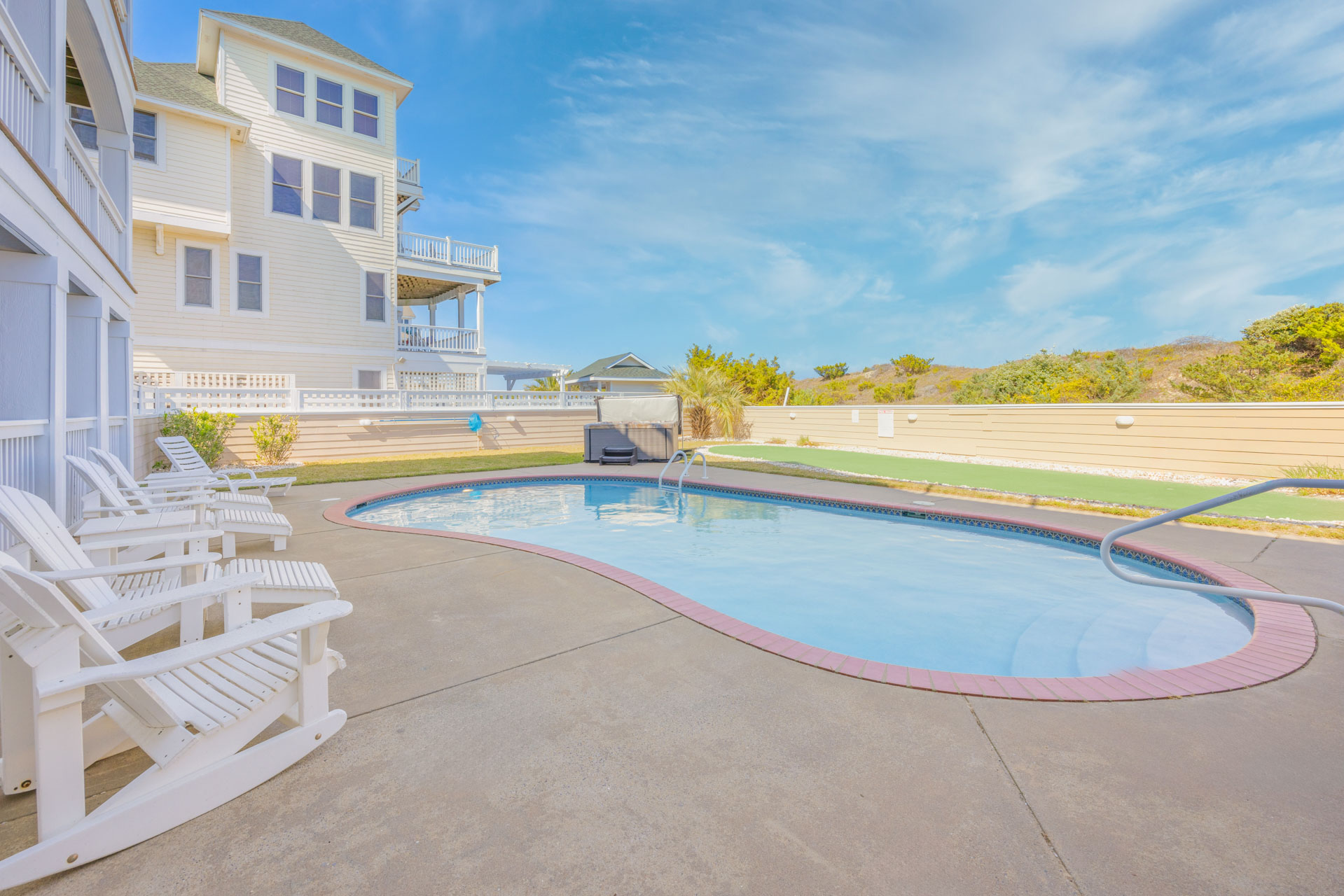 Surf Or Sound Realty 1074 Pura Vida Pool Area 1